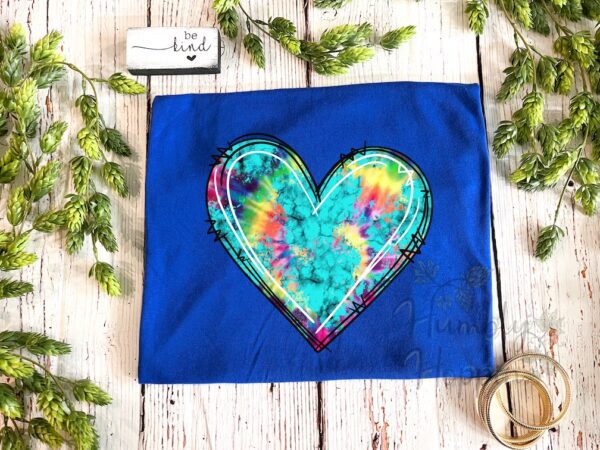 Tie Dye Heart