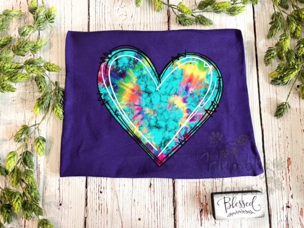 Tie Dye Heart - Image 4