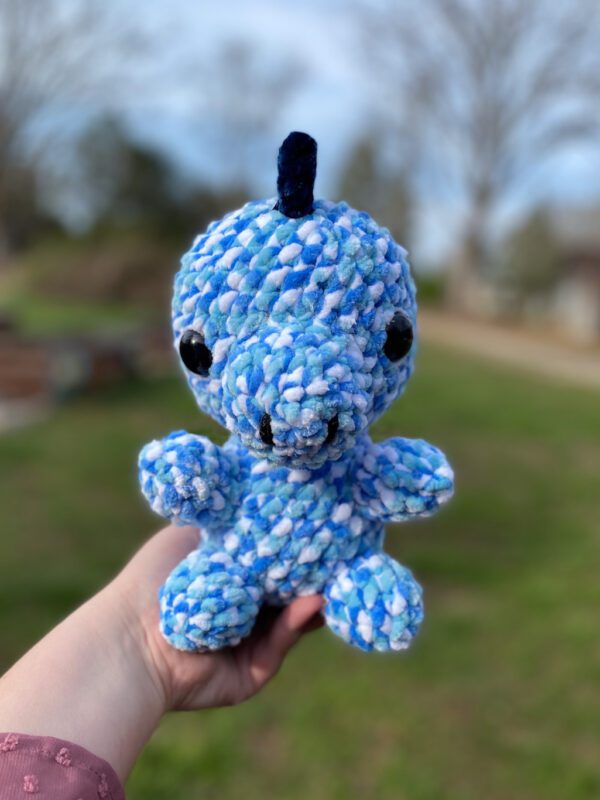 Blue Speckled Dino