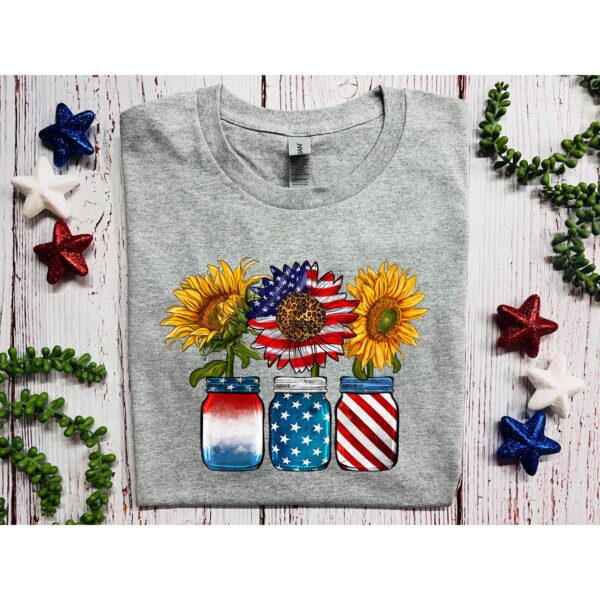 American Flag Sunflowers - Image 3