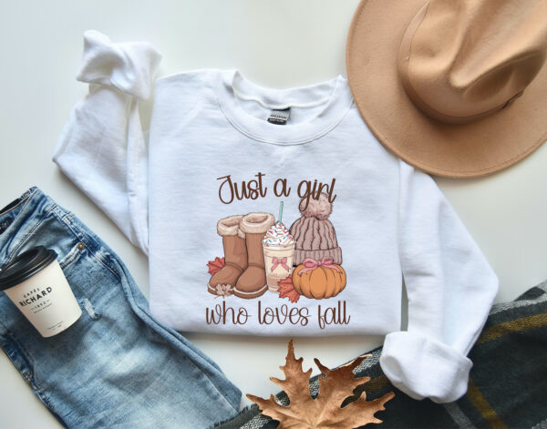 Just A Girl Who Loves Fall - Image 3