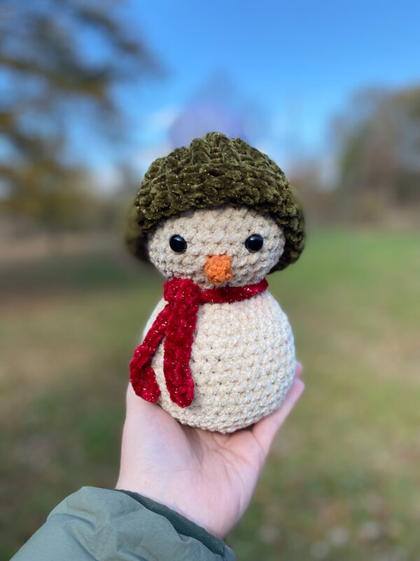 Vintage Sparkle Snowman - Image 3