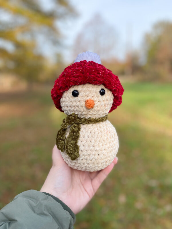 Vintage Sparkle Snowman