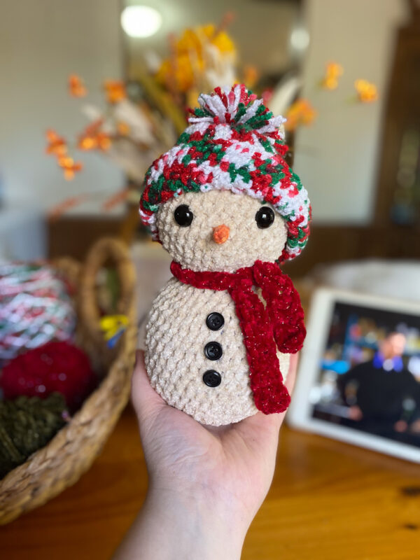 Vintage Sparkle Snowman - Image 6